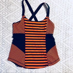 Lululemon Tank 10 striped